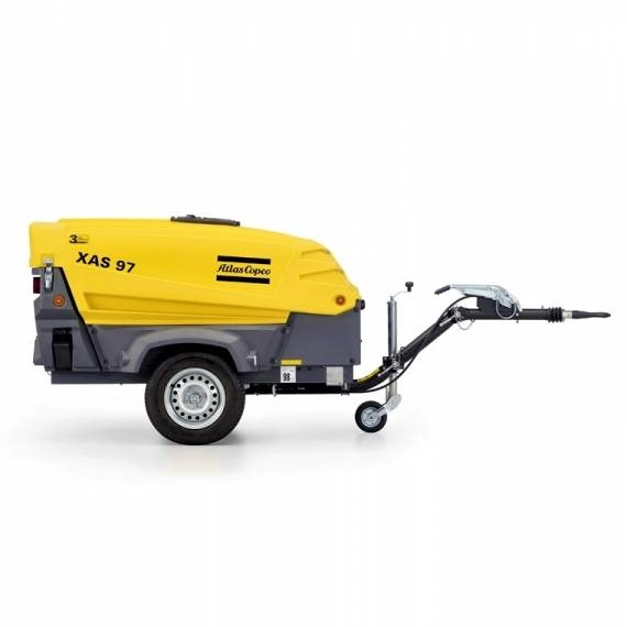 Atlas Copco screw air compressors for rent